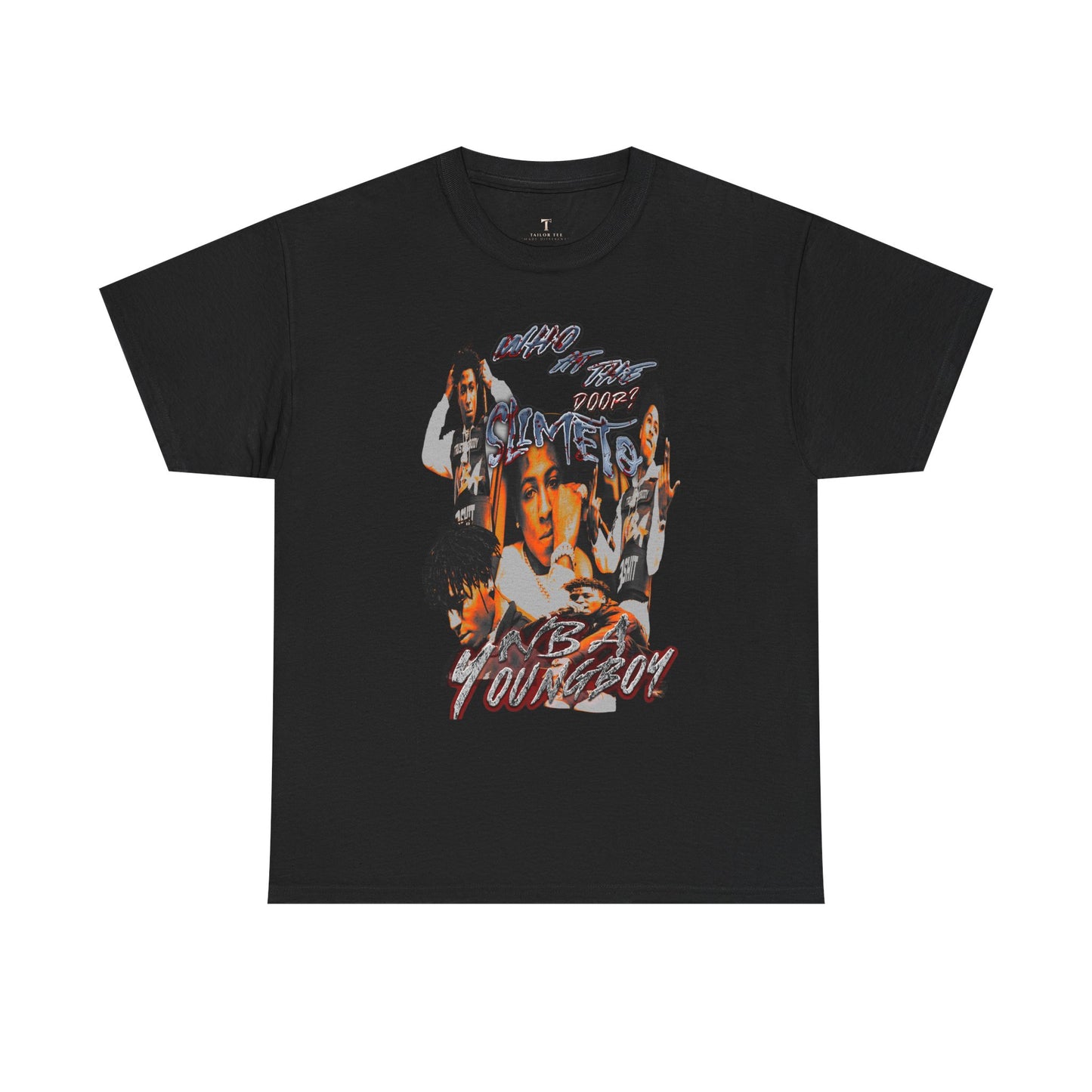 Unisex Heavy Cotton Tee - 'Be Yourself' Retro Graphic Tee