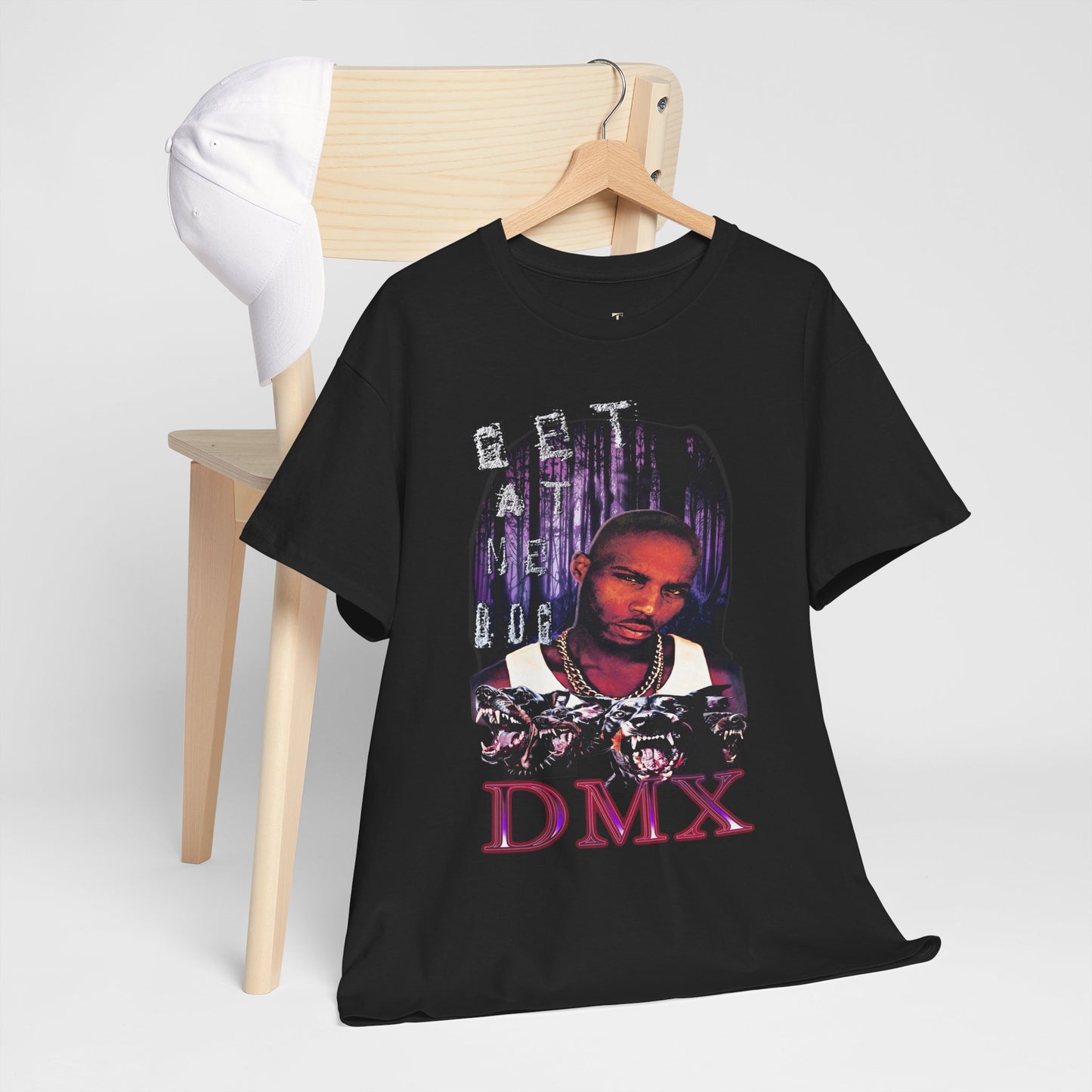 DMX Unisex Heavy Cotton Tee - Streetwear Style T-Shirt for Hip-Hop Fans