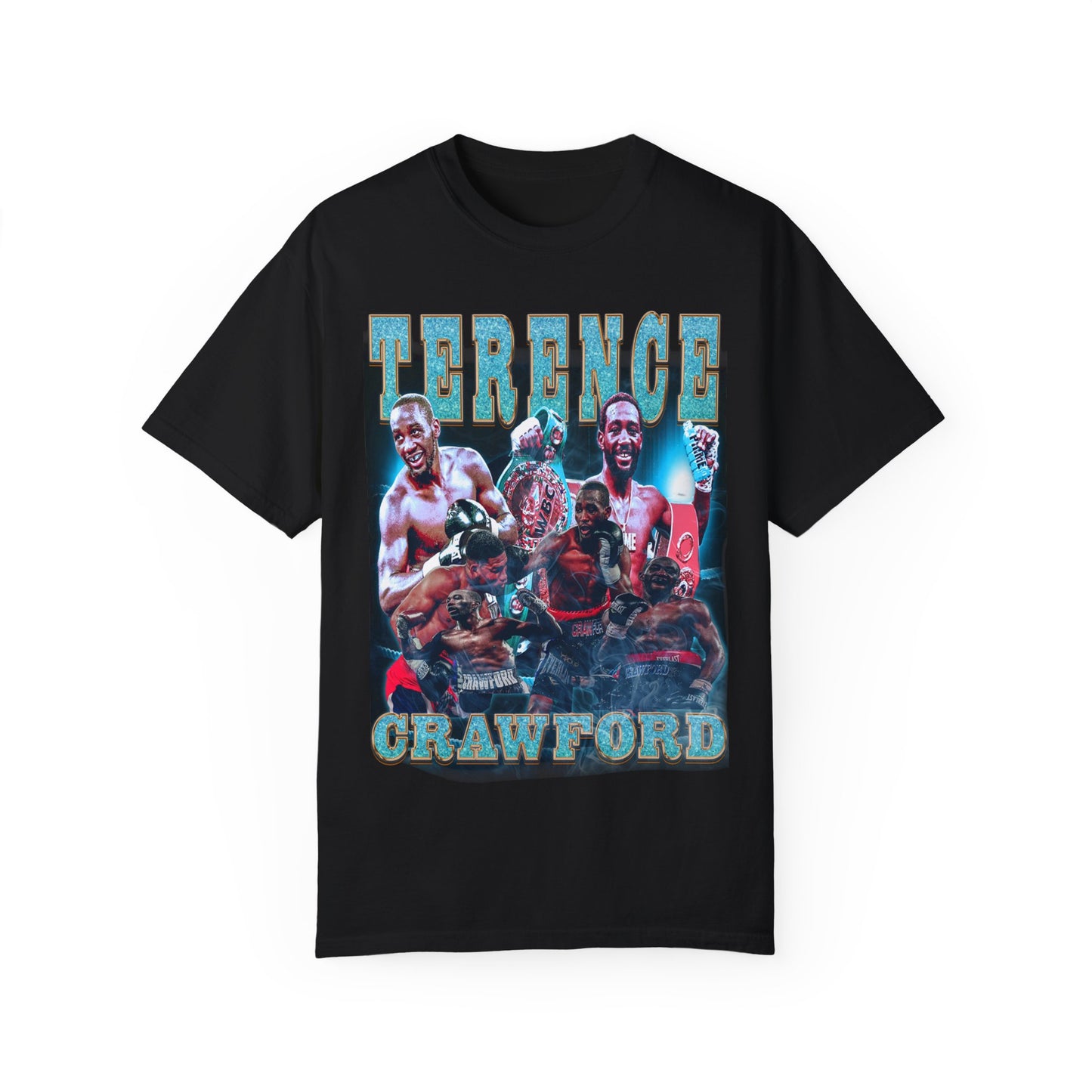 Terence Crawford Unisex Garment-Dyed T-Shirt - Boxing Champion Tribute