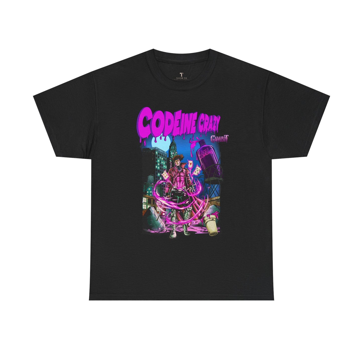 Trendy Graphic Tee - CODEINE GANG Unisex Heavy Cotton Tee