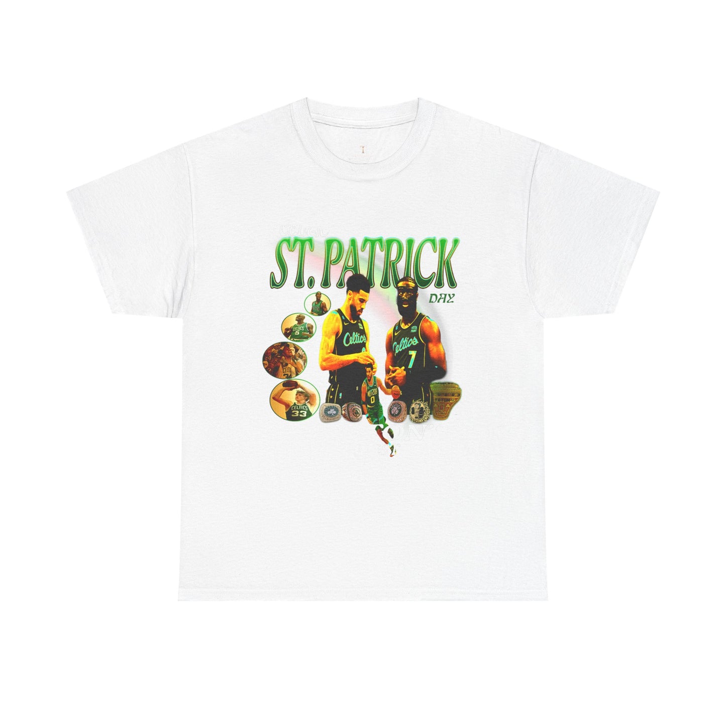 St. Patrick's Day Heavy Cotton Tailor Tee - Celebrate in Style