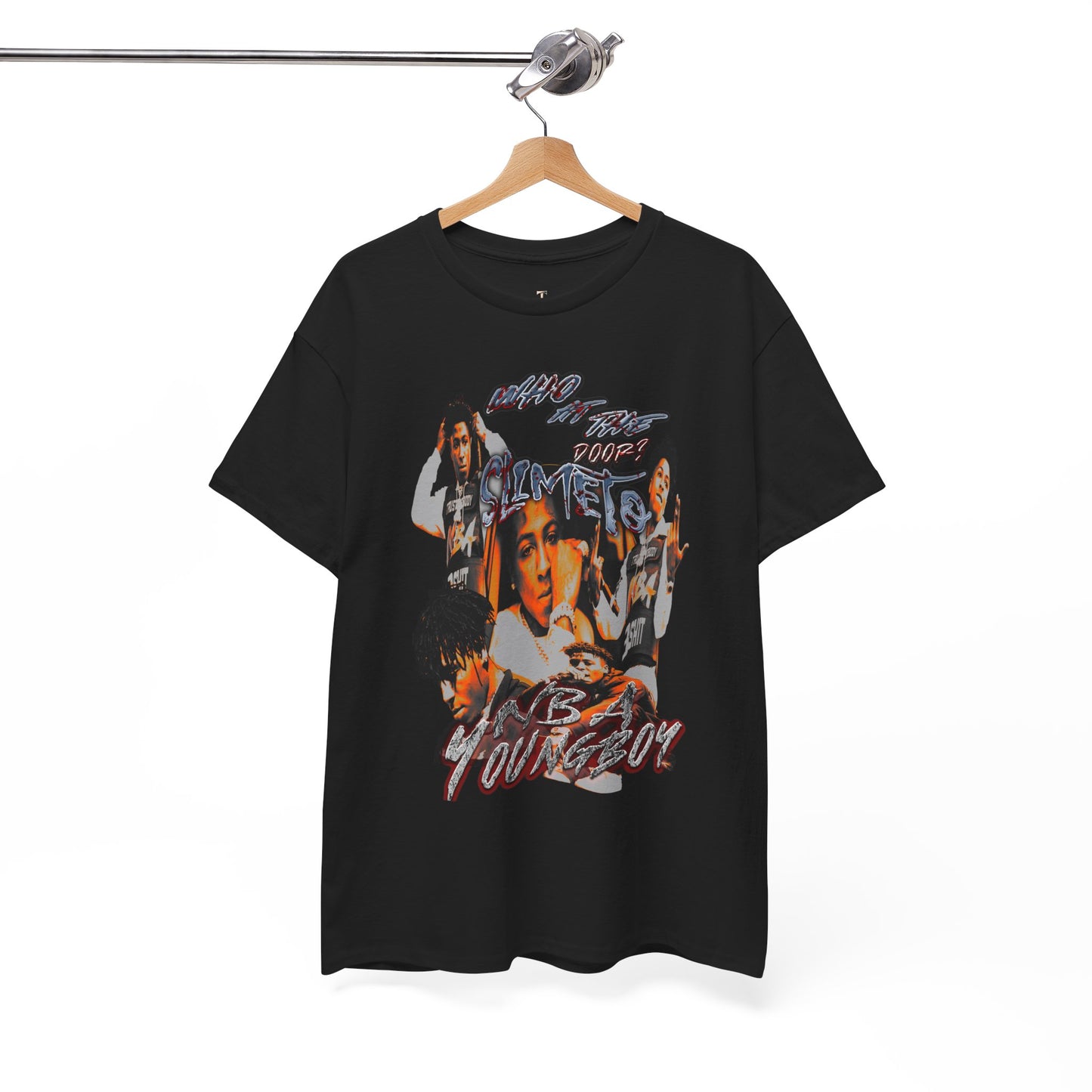 Unisex Heavy Cotton Tee - 'Be Yourself' Retro Graphic Tee