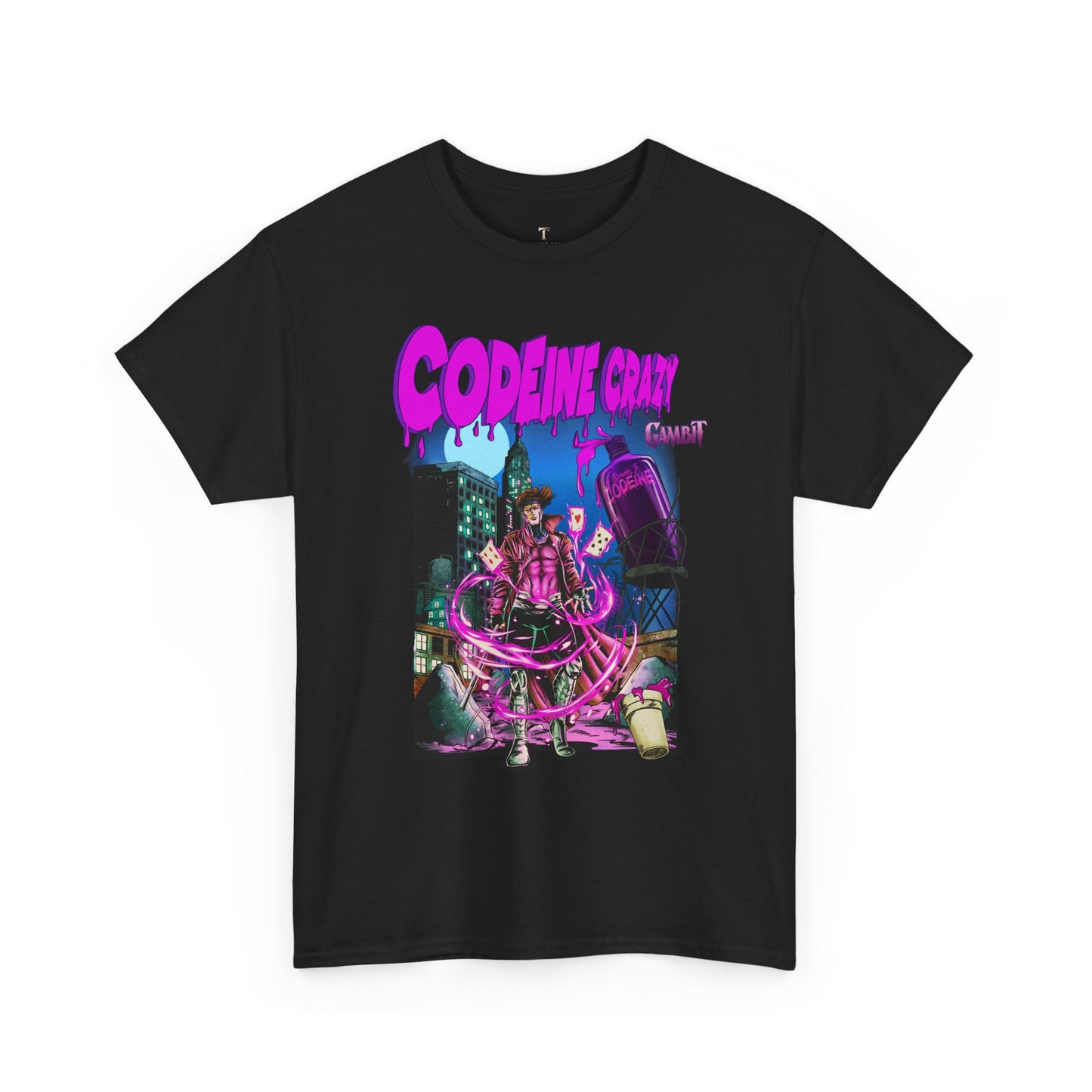 Trendy Graphic Tee - CODEINE GANG Unisex Heavy Cotton Tee