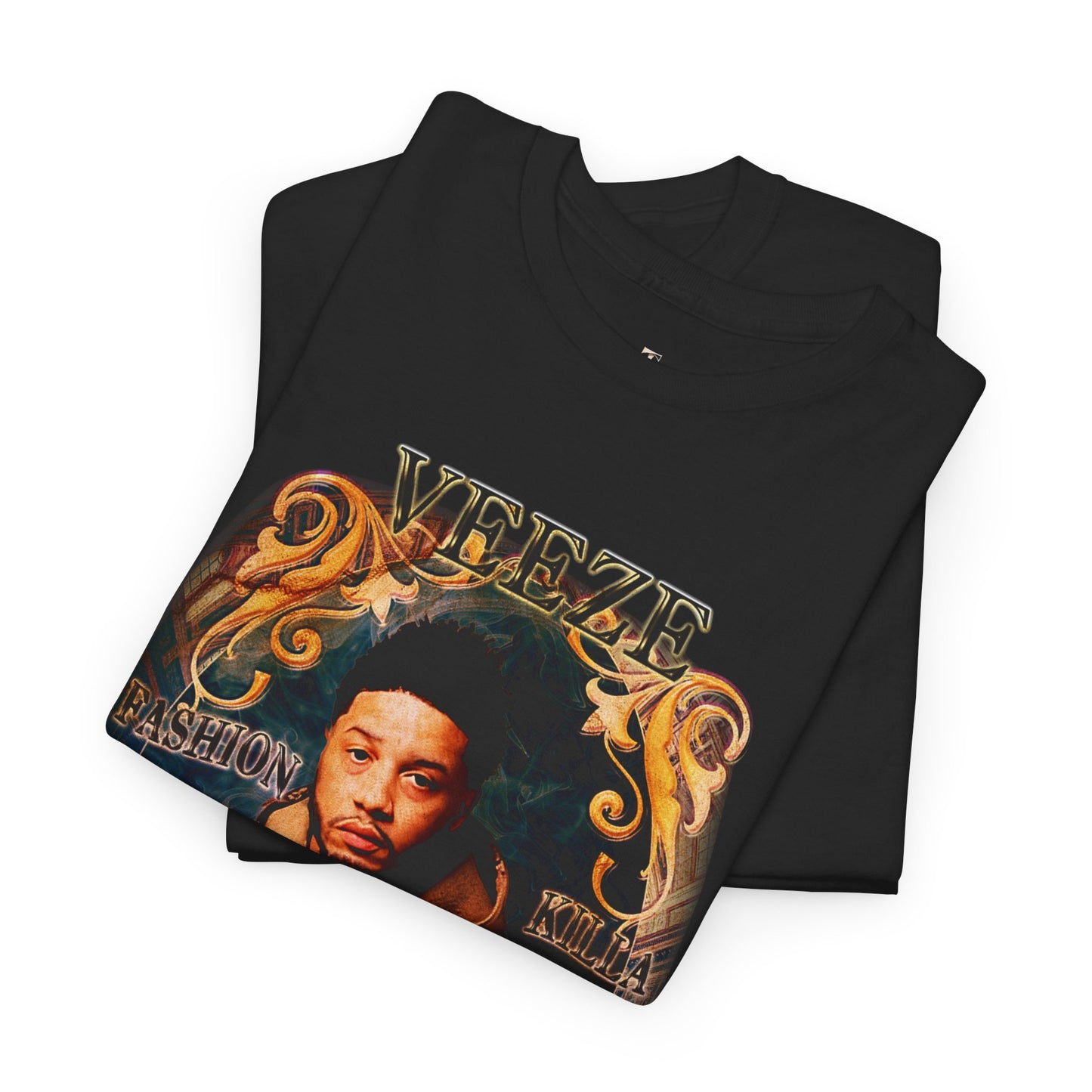 Vintage Style VEEZE Graphic Unisex Heavy Cotton Tee