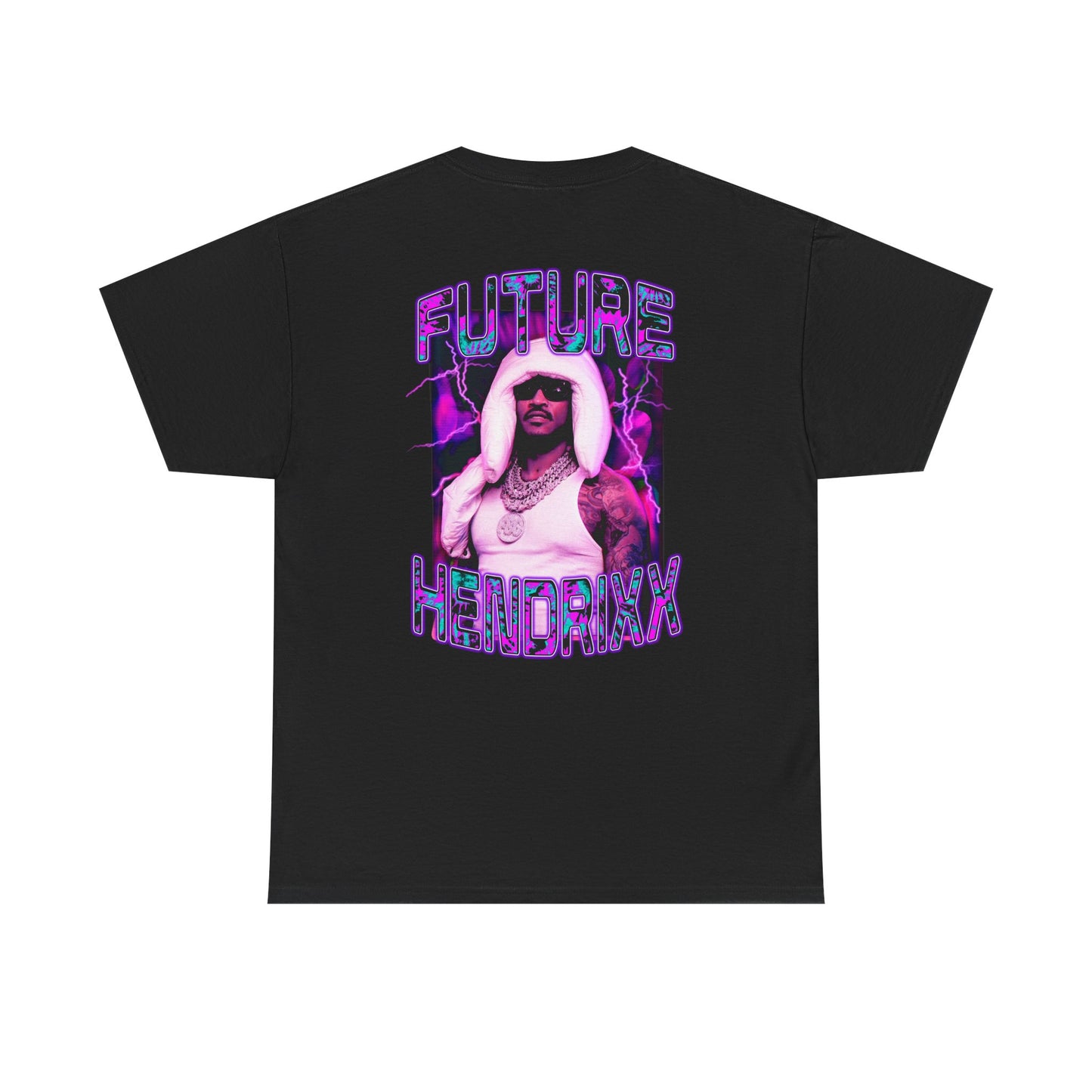 Future Hendrix Unisex Heavy Cotton Tee - Bold Graphic Tee for Music Lovers