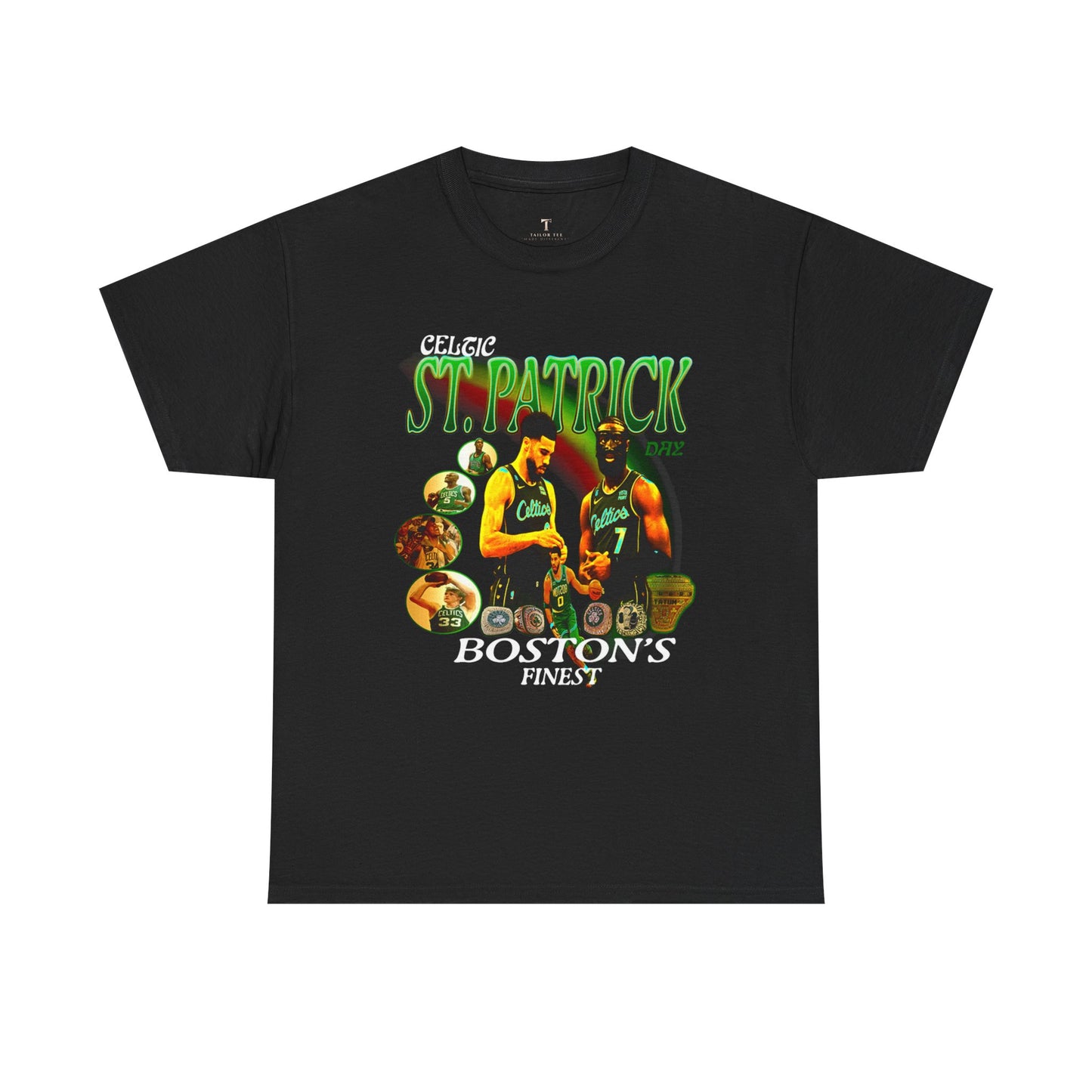 St. Patrick's Day Heavy Cotton Tailor Tee - Celebrate in Style