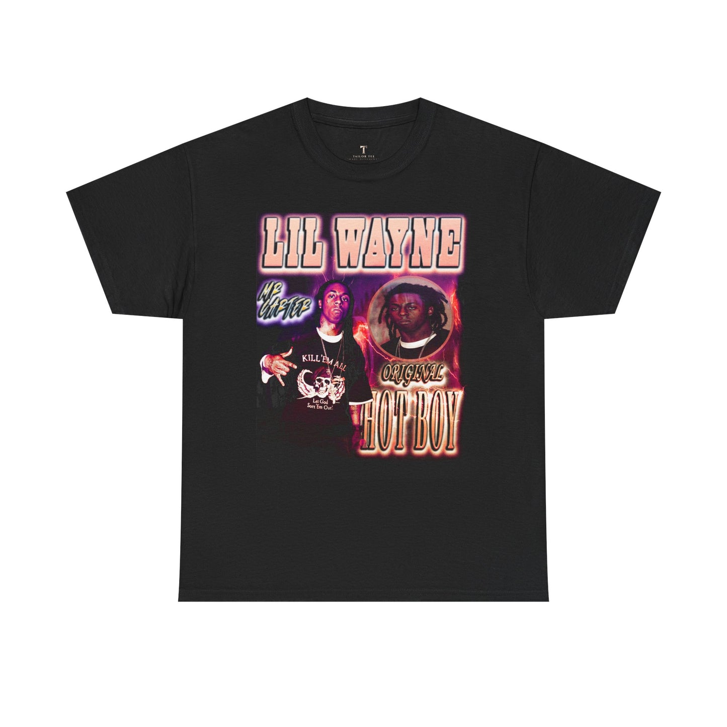 "WE HOT ON FIRE" TAILOR TEE UNISEX HEAVY COTTON TEE SHIRT