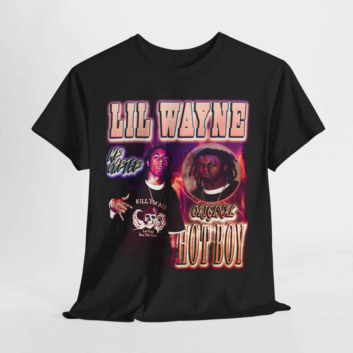 "WE HOT ON FIRE" TAILOR TEE UNISEX HEAVY COTTON TEE SHIRT